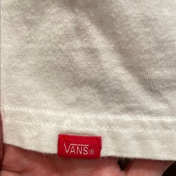 Vans White Short Sleeve Tee - Picture 4 of 5